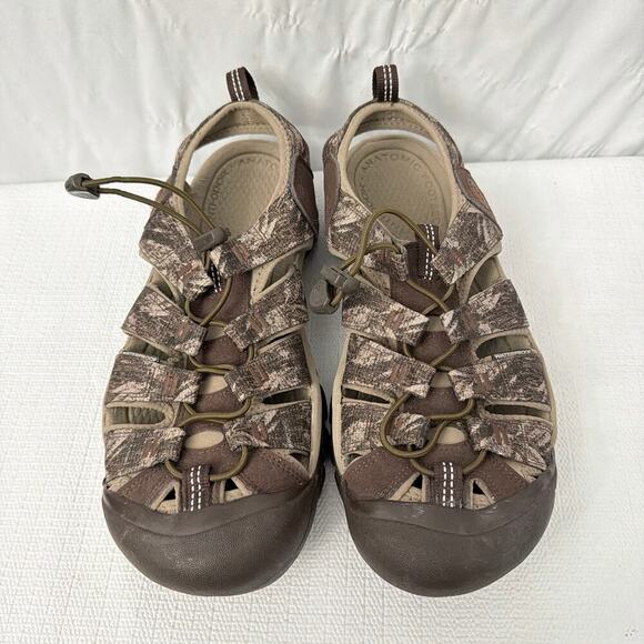 Keen Newport H2 Sport Sandals Men\'s Size 8.5 Brown Camouflage main image 4